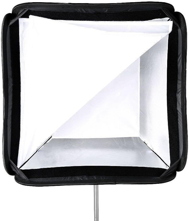 24"x 24" 60cmx60cm Foldable Universal Softbox with S Style Speedlite Bracket Pack of 2 G810759