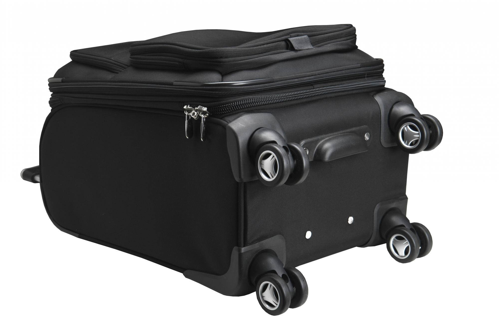 Black Navy 20x22 Spinner Carry-On C981