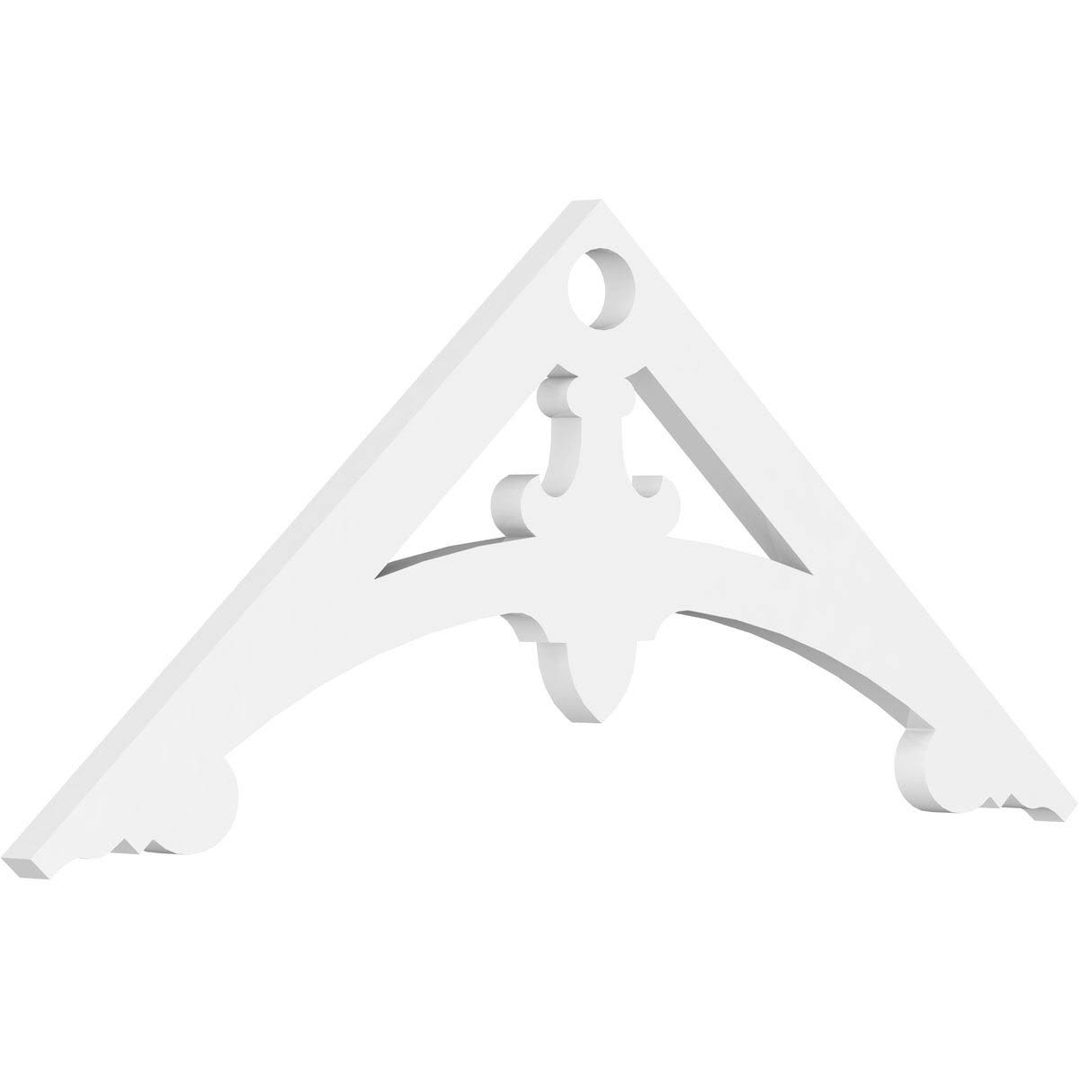 PVC Gable Pediment W129