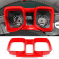 Red Dashboard Panel Trim for 2010-2015 Chevrolet Camaro, Pack of 2 H70733