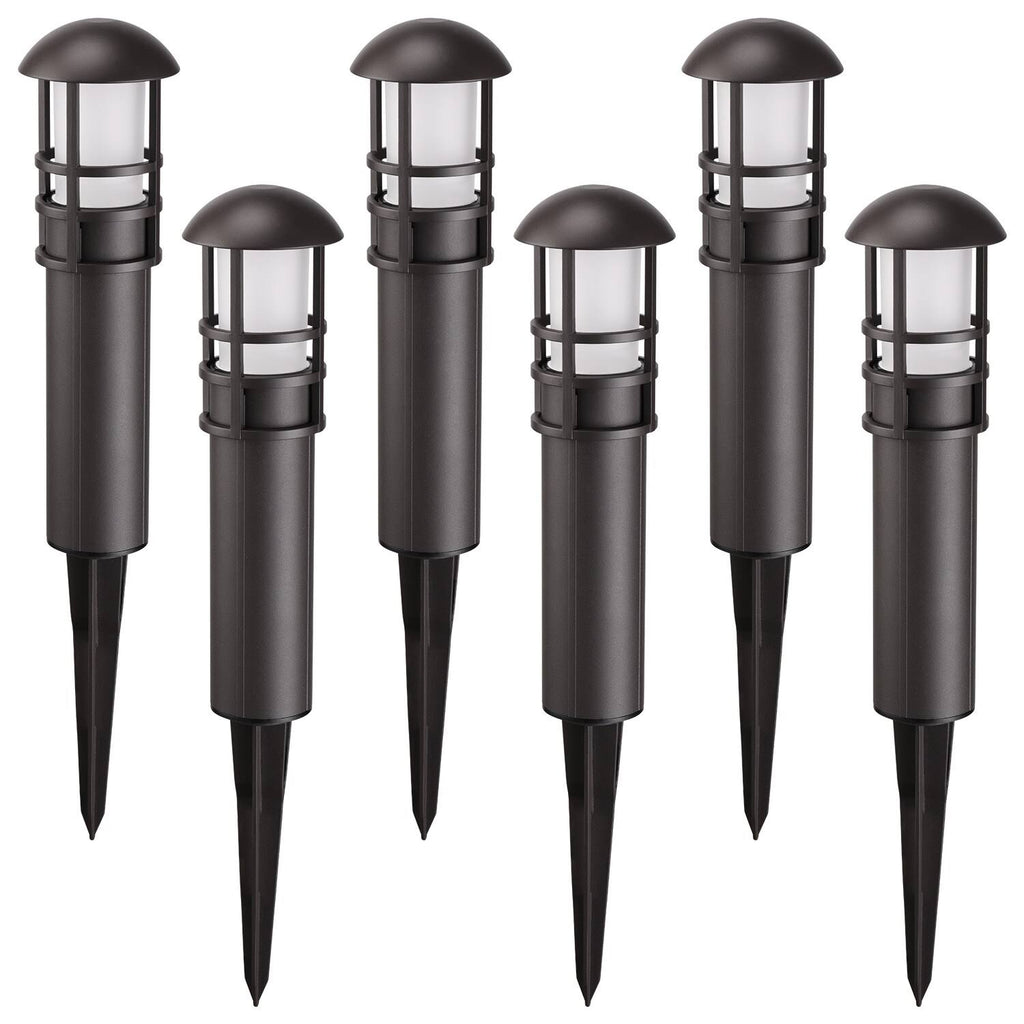 6 Pack 12V 5000K LED Landscape Light K64219