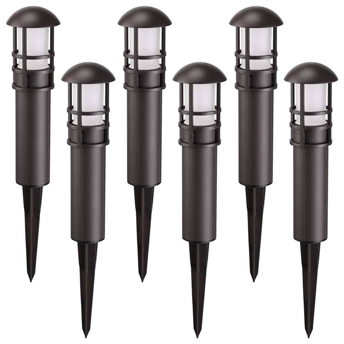 6 Pack 12V 5000K LED Landscape Light K64219