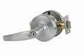 Satin Chrome Privacy Lever Set N15818