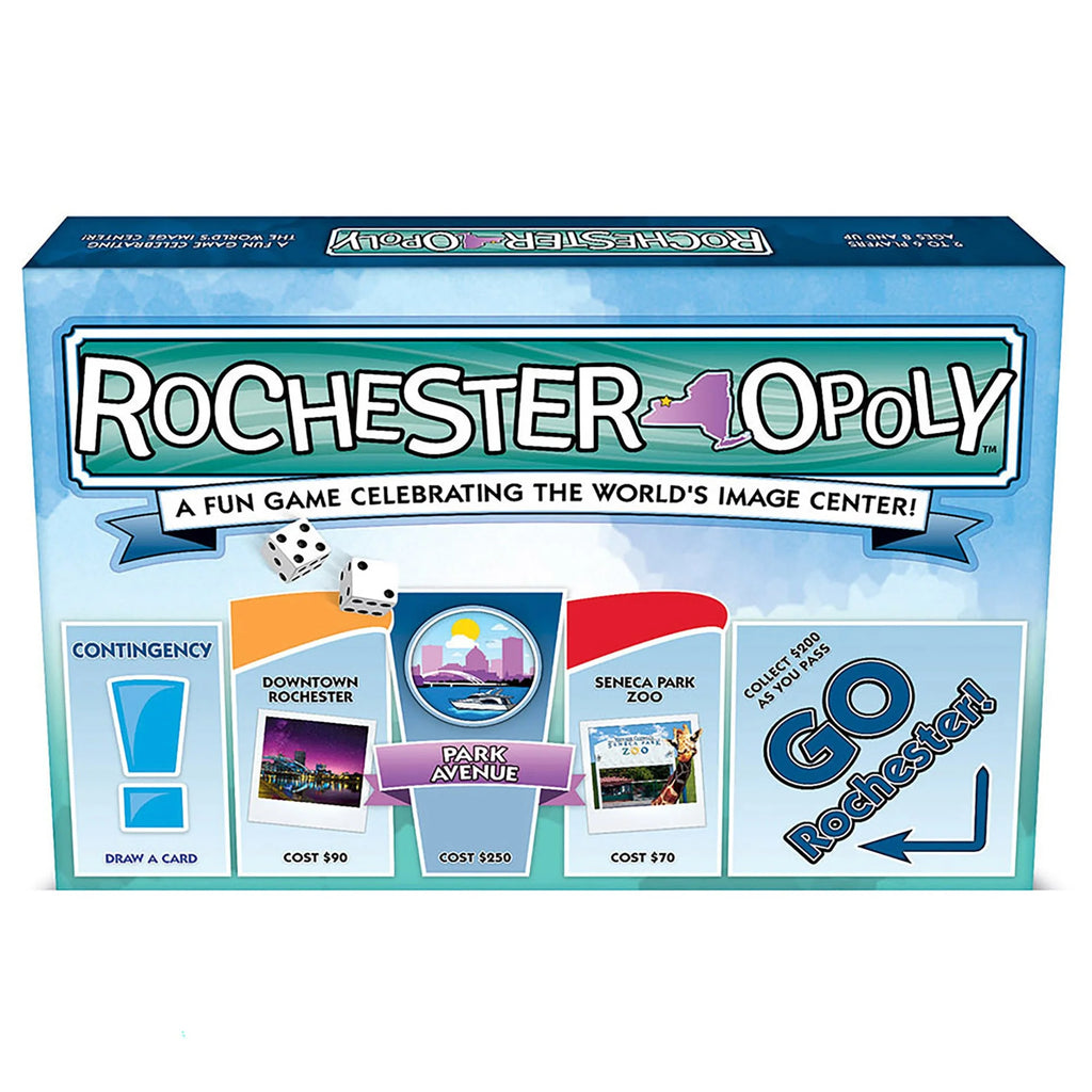 Rochester-Opoly City Themed Board Game, 2-6 Players R69087