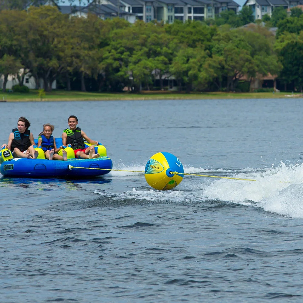 56 Inch 1 Rider Towable Tube with Rope Y33433