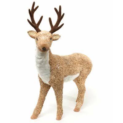 Decorative Sisal Standing Deer R854