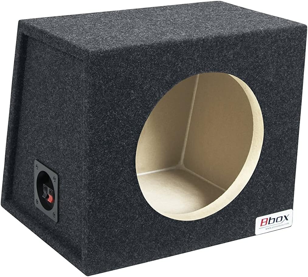 Charcoal Pack of 2 10 Inch Subwoofer Sealed Enclosure H955