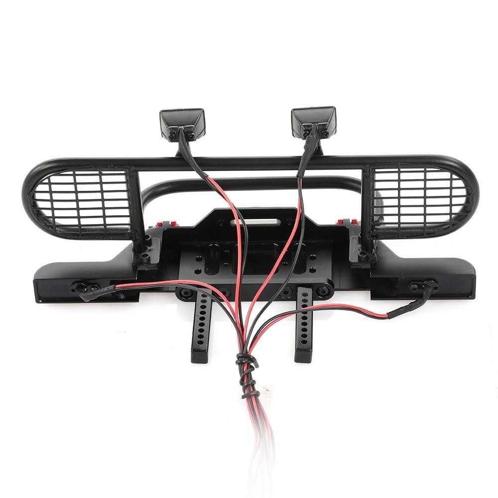 RC Car Metal Bumper with 2 LED Light Remote Control Winch C835528