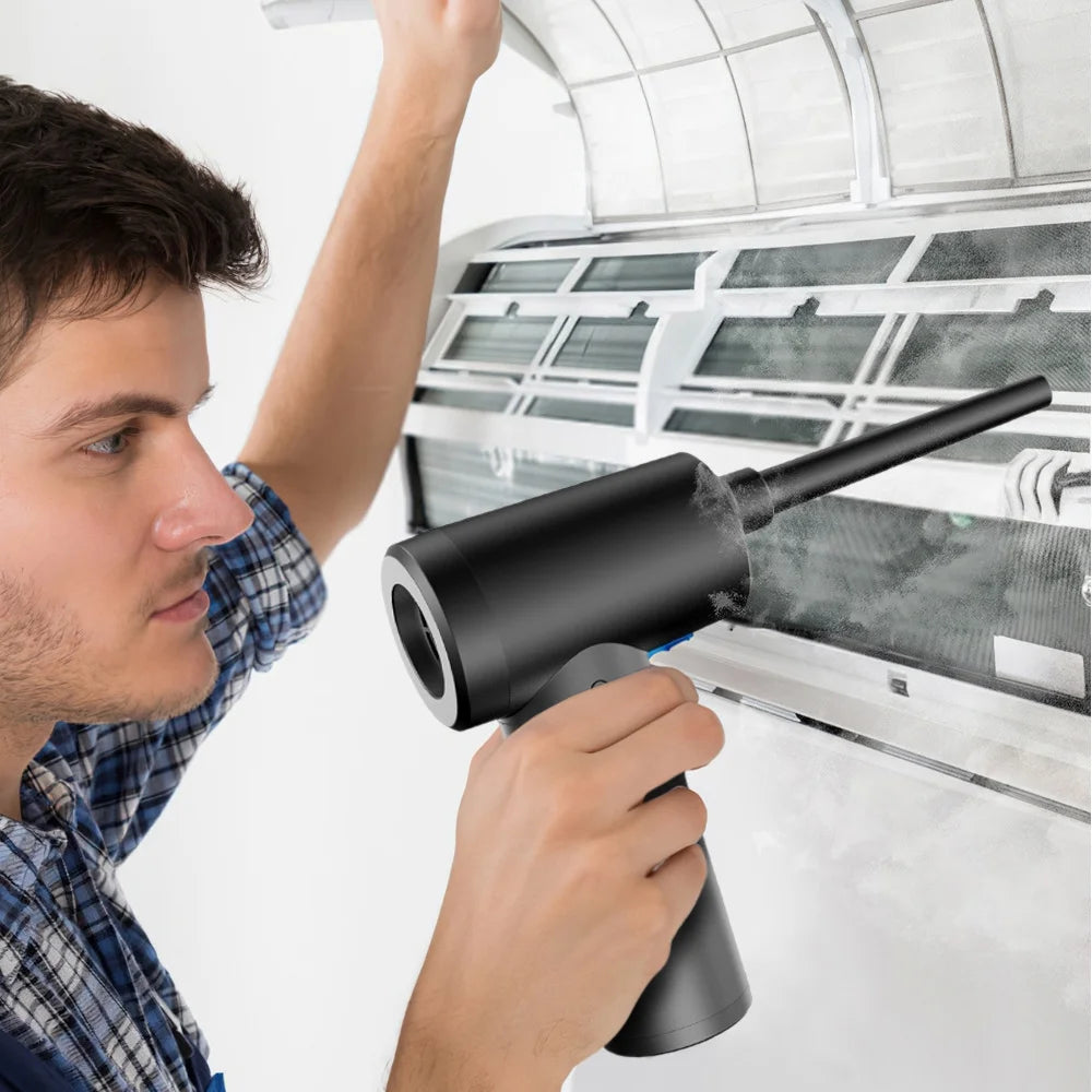 Dust Blower with LED Air Pump 2-in-1 Inflatable Remover 100W O6694