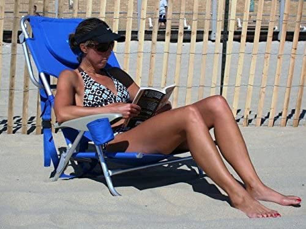 Blue Outdoor Reclining Camping Chair O97392