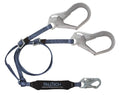 Double Shock Absorbing Lanyard with Rebar Hooks N620991
