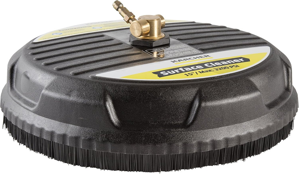 15" Pressure Washer Surface Cleaner Attachment, 1/4" Quick-Connect, 3200 PSI, Pack of 2 U39921