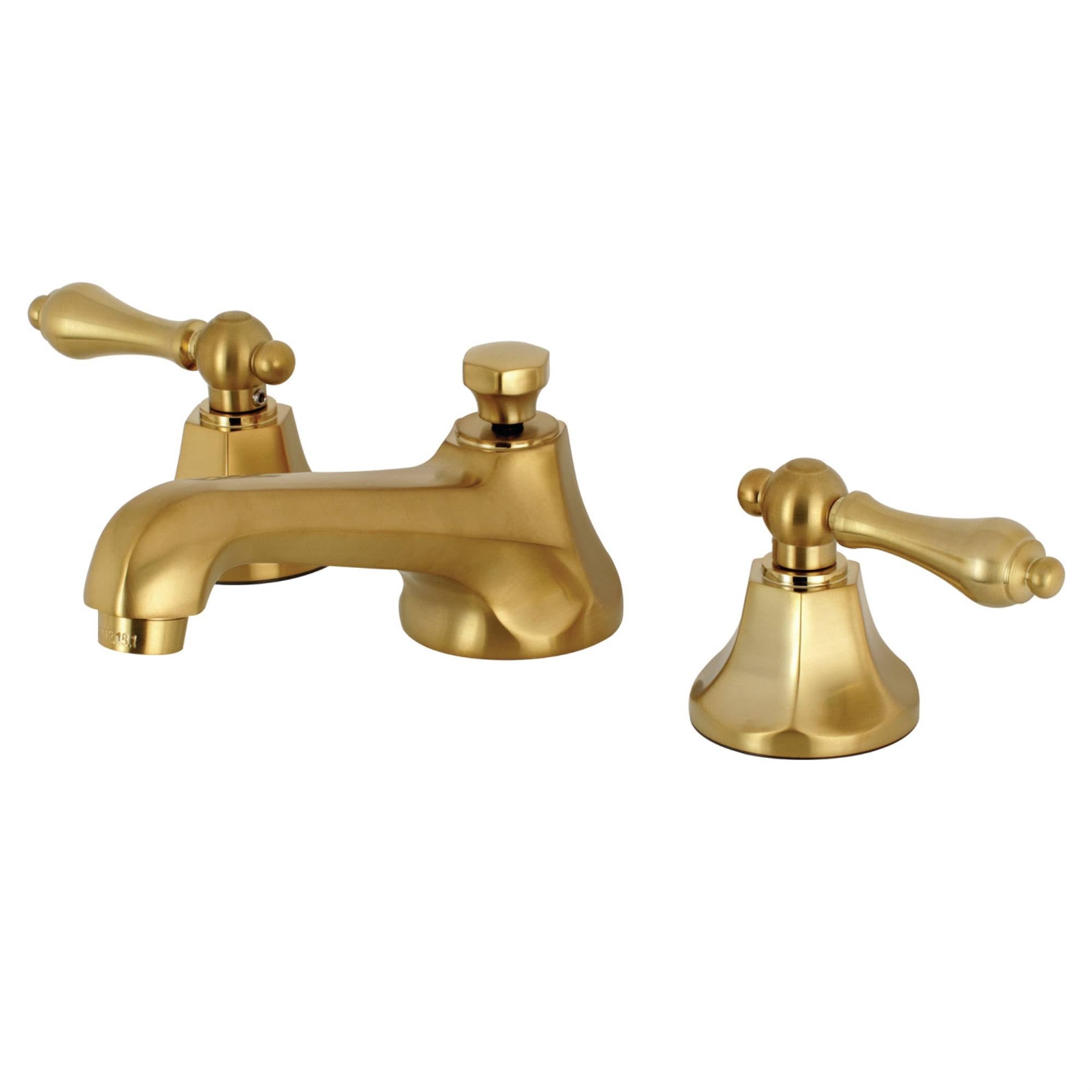 8 in. Widespread Bathroom Faucet Brushed Brass V440047