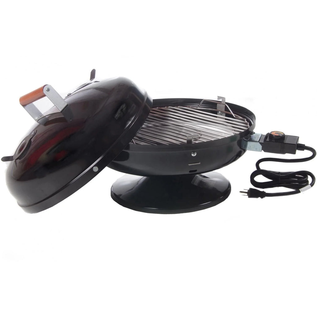 1500-Watt Portable Electric Steel BBQ Grill - Black B256492