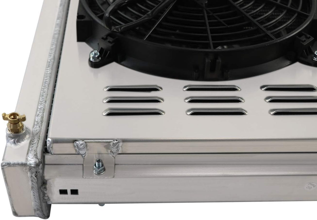 3 Row All Aluminum Radiator with Shroud Fan Assembly K60245