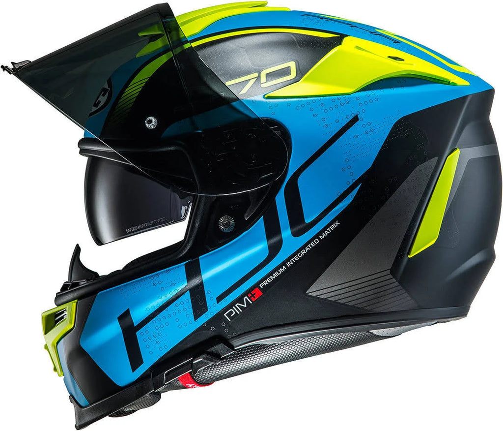 Yellow-Blue Helmet C287