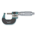 Spherical Micrometer, Flat, 0-1x22 S244