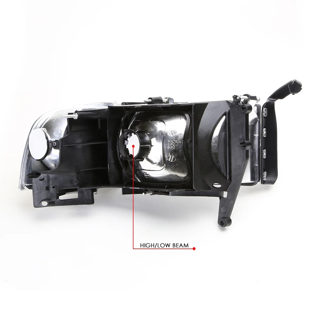 OE Style Chrome Housing Clear Corner Headlamp 4Pcs T246