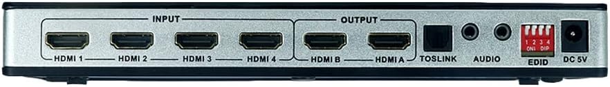 4x2 4K@60Hz HDMI Matrix Switcher Splitter with ARC A827678