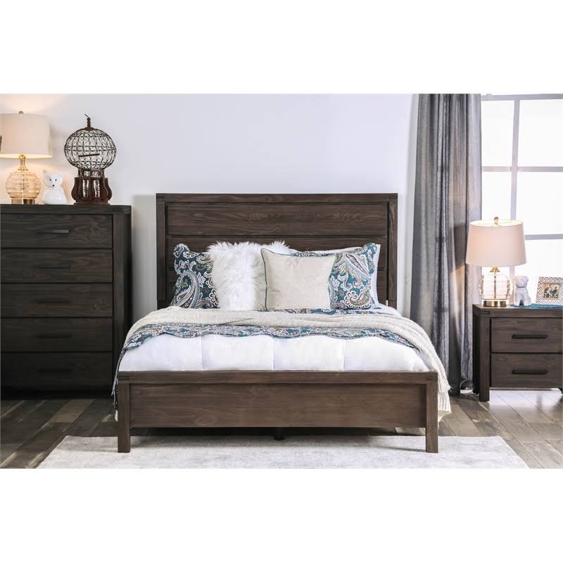 Rustic Brown 5 Drawer Chest K5075