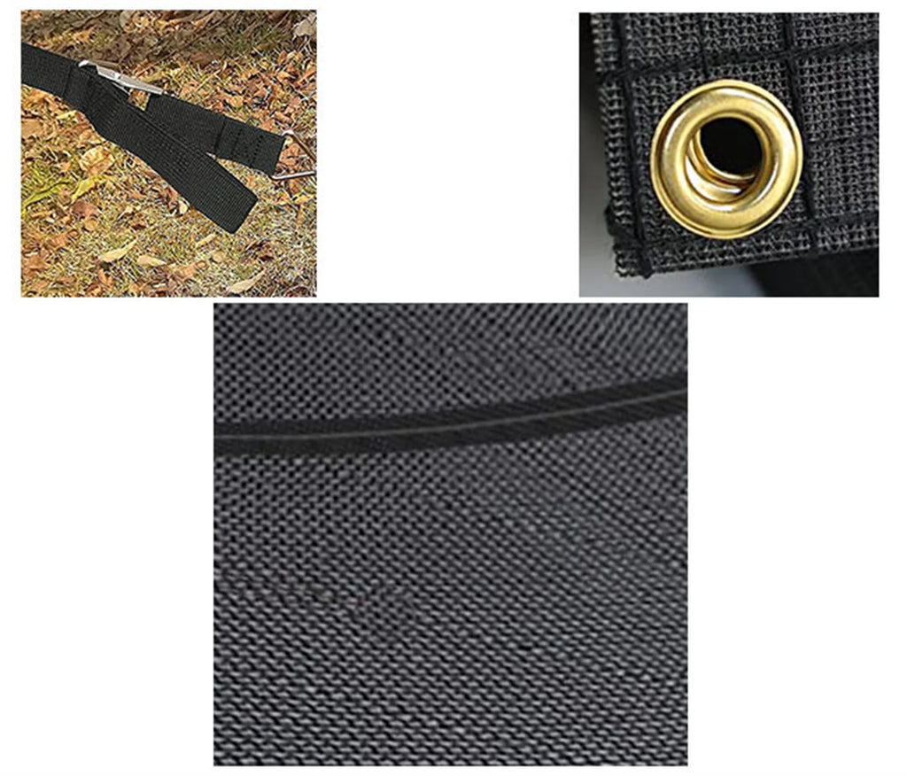 RV Awning Shade Screen 8x15.3’ with Zipper X2433